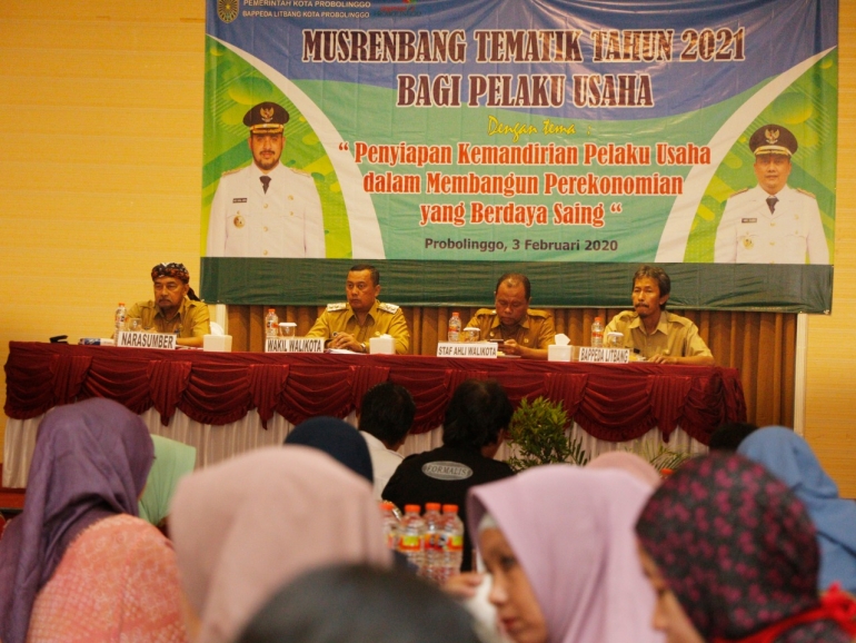 GELAR MUSRENBANG TEMATIK, UNDANG PELAKU USAHA
