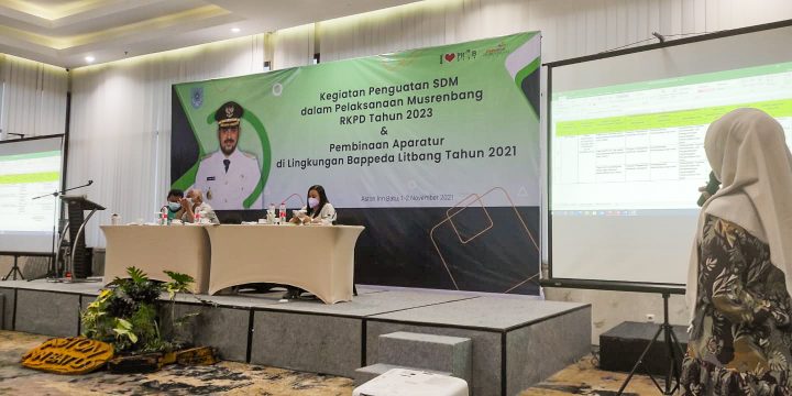 Bappeda Litbang Adakan Penguatan SDM untuk Musrenbang RKPD 2023