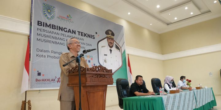 Bappeda Litbang Tegaskan, Usulan dalam Musrenbang Semestinya Selaras dengan Tema Pembangunan Kota Probolinggo
