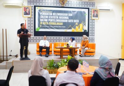 BPS Kota Probolinggo Perkuat Kelembagaan dan Sistem Statistik Nasional untuk Wujudkan Satu Data Indonesia